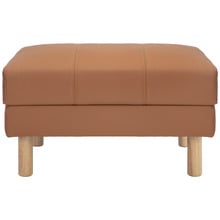 Tan Oslo Upholstered Ottoman